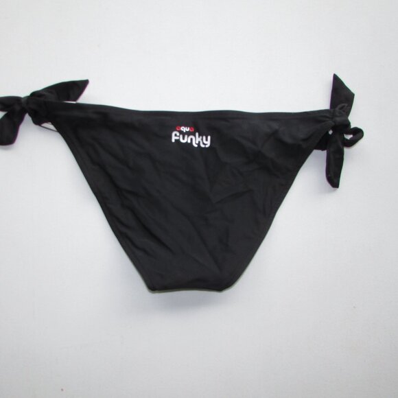 Reversible Black and White Polka Dot Bikini Bottoms - Picture 5 of 5